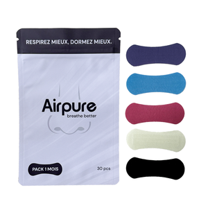 Mejora la Calidad del Sueño, Tiras Nasales Anti-ronquidos Sin Látex para Facilitar la Respiración, Tiras Nasales Hipoalergénicas Fuertes - Product Image 1