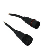 Connecteur Électrique Étanche IP67 M29 Mâle-Femelle 3P en Cuivre de Haute Qualité avec Boîtier PVC pour Adaptateur Automobile
