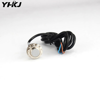 Capteur à effet Hall NJK5002C, interrupteur de proximité capacitif à Induction à aimant à trois fils normalement ouvert DC 5V-30V NPN 10mm