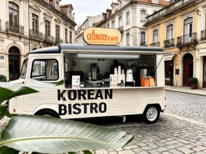 Camionnette alimentaire électrique rétro personnalisée Citroën avec four à convection commercial dans le quartier historique de <span class=keywords><strong>Lisbonne</strong></span> - Product Image 1