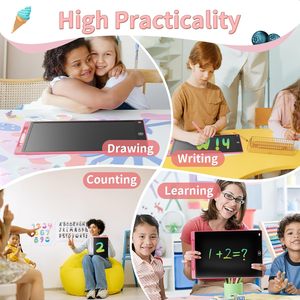 8.5/<b>10</b>/12 <b>Inch</b> Electronic Erasable Reusable LCD Writing <b>Tablet</b> Drawing Board Memo Pads for Kids School Use - Product Image 4