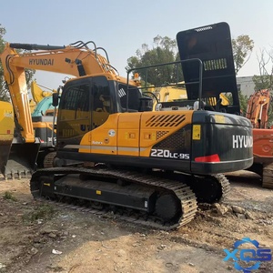 Retroexcavadora Hyundai220lc-9s Usada, Excavadora de 22 Toneladas, Motor Cummins, Caja de Cambios PLC, Rodamientos, Equipo Original - Product Image 1
