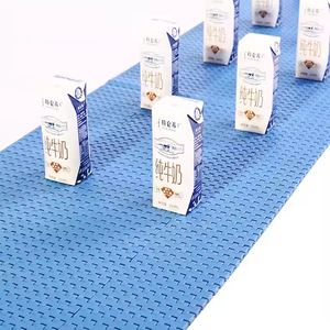 Ağır top konveyör bant 1005 POM örgü zincir namlulu su namlulu makineleri için plastik zincir plaka yeni stil top Mesh - Product Image 6