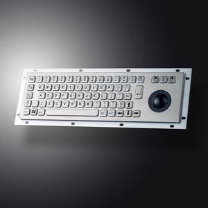 Teclado Braille de Acero Inoxidable 304, Compacto, Resistente al Vandalismo, Montaje <span class=keywords><strong>en</strong></span> Panel, Impermeable IP65, para Uso Industrial - Product Image 3