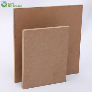 Panneau de fibres à densité moyenne (MDF) mélaminé de qualité E1, écologique, résistant à l'humidité, taille personnalisée, surface brillante 18 mm, pour mur de chambre - Product Image 2