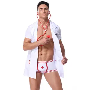 Nightclub sexy cute men role play men sexy underwear sexy charming doctor male nurse sexy uniform temptation