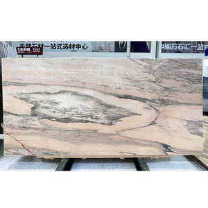 Encimeras de piedra natural de losas de mármol rosa de lujo personalizadas para pisos de baño y azulejos de dolomita de mesa - Product Image 5