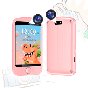 Wifi dessin animé <span class=keywords><strong>factice</strong></span> Mini Simple Reveil cellule intelligente musique électrique Mit Mobiles jouet caméra bébé téléphone avec application - Product Image 1