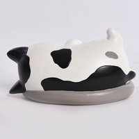 Offre Spéciale Polyresin Statue Résine Sommeil Chat Figurine Ornements Animal Statue pour La Décoration De La Maison