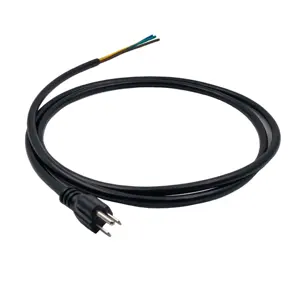 Hot Sale NEMA 5-15P with Stripped End Power Cable 15A SJTO 14AWG