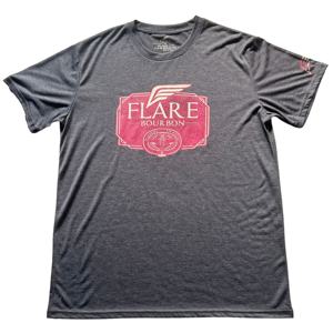 Impressão personalizada Pescoço Etiqueta Tag Tamanho Poliéster 25% Algodão 50% <span class=keywords><strong>Viscose</strong></span> 25% Tri <span class=keywords><strong>Blend</strong></span> Gráfico Heather Cinza Camiseta - Product Image 2