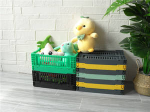 Bàn có thể tái chế PP di chuyển ráp Thùng lưới thiết kế <span class=keywords><strong>Stackable</strong></span> Giỏ nhựa cho lưu trữ cho nhà hoặc văn phòng sử dụng - Product Image 4