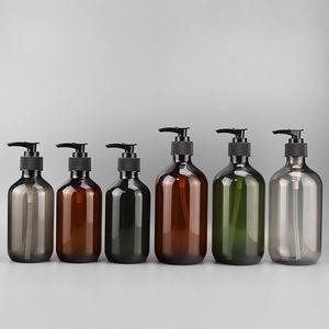 ขวดปั๊มสีเหลืองอำพันขนาด300มล. 500มล. สำหรับแชมพูครีมนวดผมโลชั่นขวดสบู่เหลวขวดแชมพู - Product Image 4