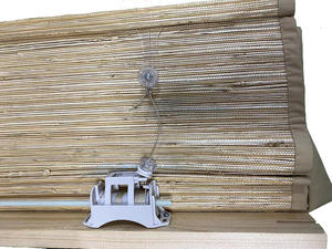 Bahar kablosuz sistem doğal çim dokuma jaluzi kamış jüt dokuma <span class=keywords><strong>shades</strong></span> - Product Image 4