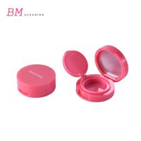 Échantillon de conditionnement de mini-cushion BB Air 2g, conteneur de maquillage rond, petit fond de teint en cushion pressé avec miroir