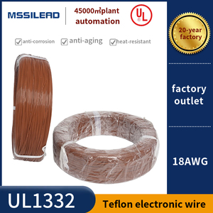 Ul1332 điện Dây cáp 18AWG nhiệt độ cao fep cách nhiệt đóng hộp đồng 200 độ động cơ dây dẫn - Product Image 2