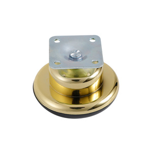 Patas para Muebles de 65 mm, Chapadas en Oro, Fácil Instalación, Patas para Sofá - Product Image 1
