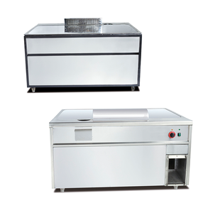 Cao Cấp Thép Không Gỉ Dọc Teppanyaki Nướng Đầy Đủ Tấm Vỉ Nướng Điện Cho Nhà Hàng Cao Cấp - Product Image 2