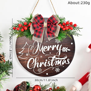 Guirlande <span class=keywords><strong>de</strong></span> Noël géante pour porte extérieure Décorations Guirlande <span class=keywords><strong>de</strong></span> Noël pour porte d'entrée - Product Image 6