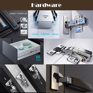 Đồ nội thất phòng ngủ hiện đại bằng gỗ UV độ bóng cao tủ quần áo tủ quần áo tủ Bảng điều khiển miễn phí kết hợp cloakroom tủ quần áo - Product Image 6