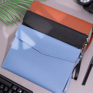 Qua biên giới da túi giấy A4 giấy tập tin Túi tập tin thư mục dữ liệu kinh doanh cặp hóa đơn lưu trữ túi - Product Image 3