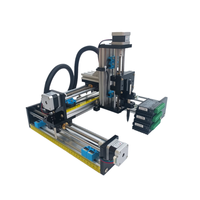 Module de glissière linéaire 3 axes XYZ, kit de table coulissante à vis à billes avec moteur pas à pas et portique 2 axes pour l'apprentissage des API
