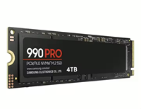 SSD 990 PRO 4TB NVMe M.2 2280 PCIe 4.0 Internal Solid State Drive untuk Laptop/PC/Konsol Game dengan Heatsink