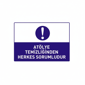 Everyone Is Responsible for Workshop Cleaning <b>Electronic</b> <b>Sign</b> - Product Image 4