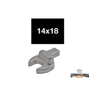 A2856/1 cabezas de acoplamiento de horquilla 14x18mm conexión - Product Image 1