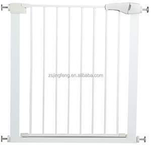 Usine enfant barrière fermeture automatique sécurité bébé porte portes escaliers enfant sécurité garde bébé sécurité barrière <span class=keywords><strong>extra</strong></span> <span class=keywords><strong>large</strong></span> fer clôture - Product Image 4