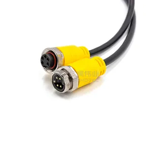 Mini changement électrique mâle à femelle Devicenet Cable 7/8 Connecteurs