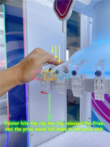 Jeu d'arcade de vente de cartes Lucky Wheel Clip Wheel Prize Out pour Bar/<span class=keywords><strong>Restaurant</strong></span>/Arcade - Product Image 3