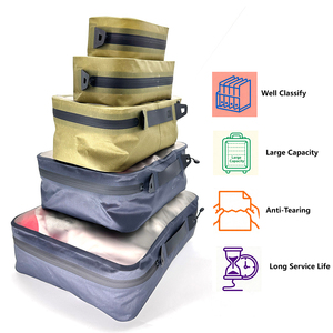 Sacs à maquillage personnalisés, sacs à maquillage <span class=keywords><strong>tendance</strong></span> pour femmes, trousse de toilette imperméable, fermeture à glissière, sacs de voyage semi-compactes pour cosmétiques - Product Image 3