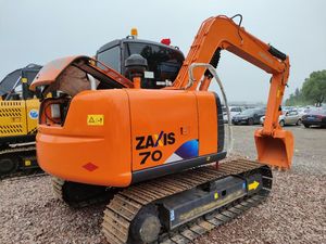 7 tấn sử dụng Hitachi <span class=keywords><strong>Mini</strong></span> Máy xúc giá thấp Chất lượng cao cũ Hitachi zx70 bánh xích loại máy xúc để bán tại Trung Quốc - Product Image 2