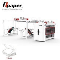 Machine de pliage automatique à grande vitesse pour mouchoirs en papier à alimentation par le bas, avec moteur et boîte de vitesses, pour ligne de production de mouchoirs interpliés - Fabricant