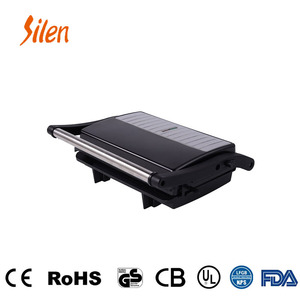 Plancha Eléctrica para Panini de Alta Calidad, Antiadherente, 800w, 120V/220V, 2 Rebanadas, al <span class=keywords><strong>Mejor</strong></span> Precio, Económica, para Uso Diario en el Hogar - Product Image 1