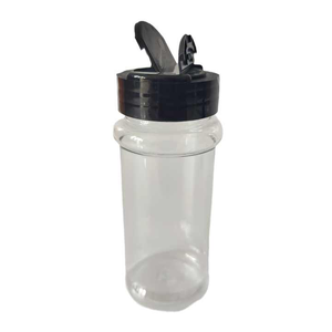Wholesale Kitchen <b>Empty</b> PET Plastic Spice <b>Jar</b> and Lids Pepper Bottle Condiment Customized Seasoning Shaker - Product Image 5