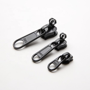 SBS 10 de haute qualité #   Tiroir à glissière à <span class=keywords><strong>double</strong></span> trou non verrouillable pour sacs en nylon, tentes, valises à roulettes, en métal - Product Image 5