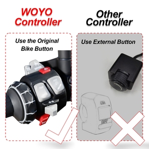 WOYO per BMW R1300 R1200GS R1200RT R1250GS <span class=keywords><strong>F650</strong></span> F750 F850 F900 Controllo Luci Moto con Faretto, Regolazione Intensità con Pulsanti Originali - Product Image 3