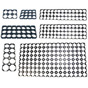 ที่ใส่แบตเตอรี่26650แบบไม่เชื่อมต่อกัน1X5 2X5 1X6 2X10 3X5 8x15 4x10แผ่นยึด26.5พิทช์27.6มม./รู26.8มม. - Product Image 1