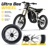 Kit Konversi Ultra Supermoto Roda 17 Inci Ban 100/80-17 130/70-17 Untuk Suku Cadang Sepeda Listrik Surron Berkinerja Tinggi