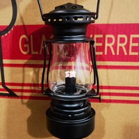 Lampe à pétrole portable d'extérieur style rétro, idéale pour le camping, l'ambiance de tente ou comme lampe de vitesse pour le patinage sur glace.
