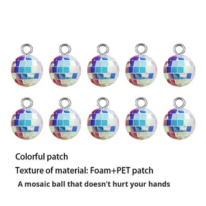Vente <span class=keywords><strong>en</strong></span> gros d'usine, boules miroir <span class=keywords><strong>en</strong></span> plastique écologiques <span class=keywords><strong>de</strong></span> 3 cm, mosaïque disco, patch coloré pour animaux <span class=keywords><strong>de</strong></span> compagnie, dégradé, pour la décoration <span class=keywords><strong>de</strong></span> fête <span class=keywords><strong>de</strong></span> Noël - Product Image 6
