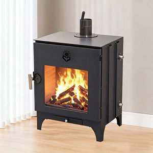 Estufa <span class=keywords><strong>de</strong></span> <span class=keywords><strong>Leña</strong></span> Hidrónica con Chimenea, Llama Real, Calefacción <span class=keywords><strong>de</strong></span> Agua Residencial, Calentador <span class=keywords><strong>de</strong></span> Hogar Eficiente - Product Image 1