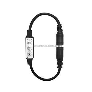 3 أزرار ليد مرنة متعددة الألوان أحادية اللون DC باللون الأحمر والأسود لأضواء LED ملونة - Product Image 2