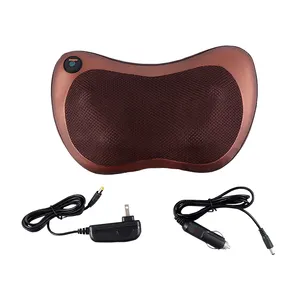 Amazon Hot Saling Vibrator Infrared Electronic Neck Massager Soft Neck Support Travel Massage Pillow