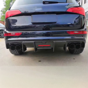 Auto <span class=keywords><strong>Q5</strong></span> SQ5 diffusore posteriore in fibra di carbonio posteriore Splitter paraurti labbro con luce per <span class=keywords><strong>Audi</strong></span> <span class=keywords><strong>Q5</strong></span> SQ5 <span class=keywords><strong>Sline</strong></span> 2013 2014 2015 2016 2017 2018 - Product Image 4