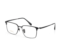 Lunettes de vue classiques en titane anti-lumière bleue pour la myopie |   Monture carrée pleine, solide, durable, anti-allergique et confortable pour une utilisation prolongée