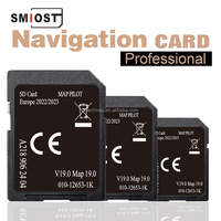 SMIOST para Mercedes W205 X Klasse W176, Mapas, Memoria, Mapa Garmin 64, GPS, Lector de Tarjetas SD CID, A218 V19