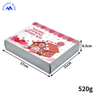 Tốt Nhất Bán Valentine Sô Cô La-Ngọt Ngào Bánh Cookie Nhà Kit-DIY Trang Trí Hộp Set Với Đóng Băng & Hình Trái Tim Trang Trí - Product Image 3